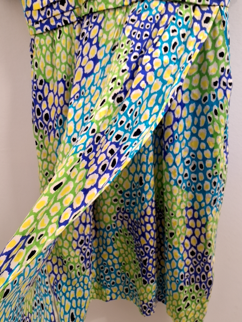 Escada Vintage Silke Kjole